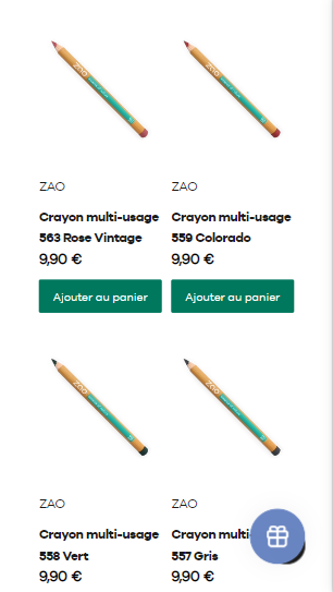 Collection en móvil